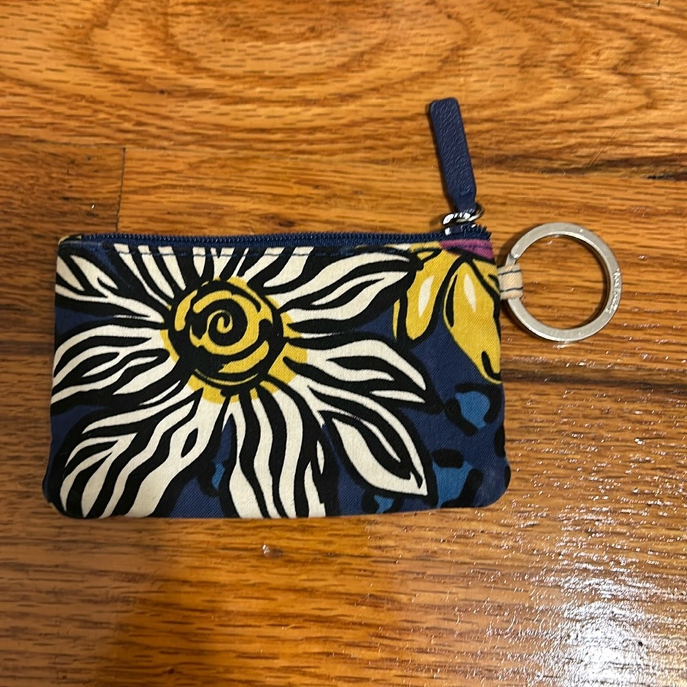 Vera Bradley lanyard wallet